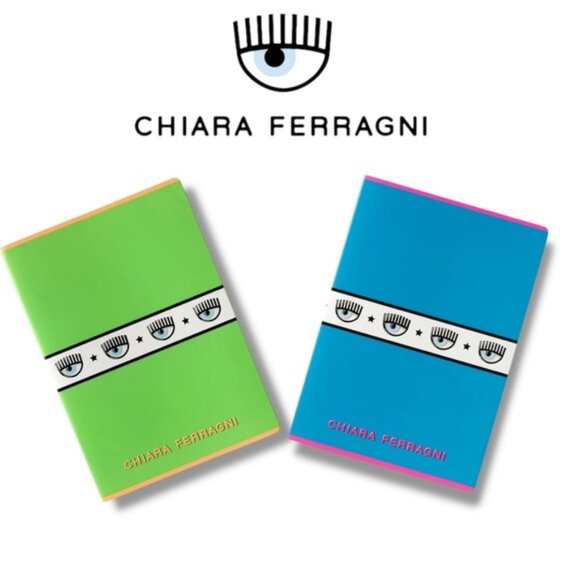New authentic Chiara ferragani A5 RULED NOTEBOOK - Picture 1 of 5
